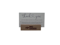 Card holder – Soap Candle Info Card Holder