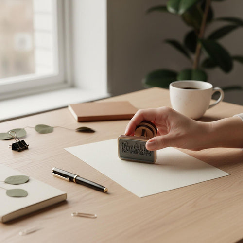 Custom Rubber Stamp - PPC HANDMADE