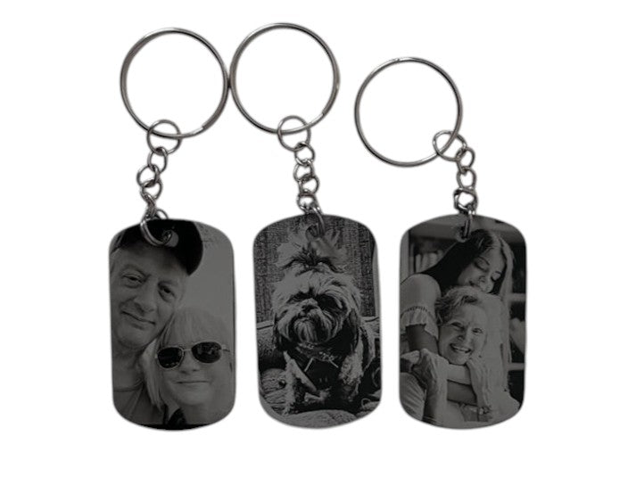 Engraved Photo Dog Tag - PPC HANDMADE