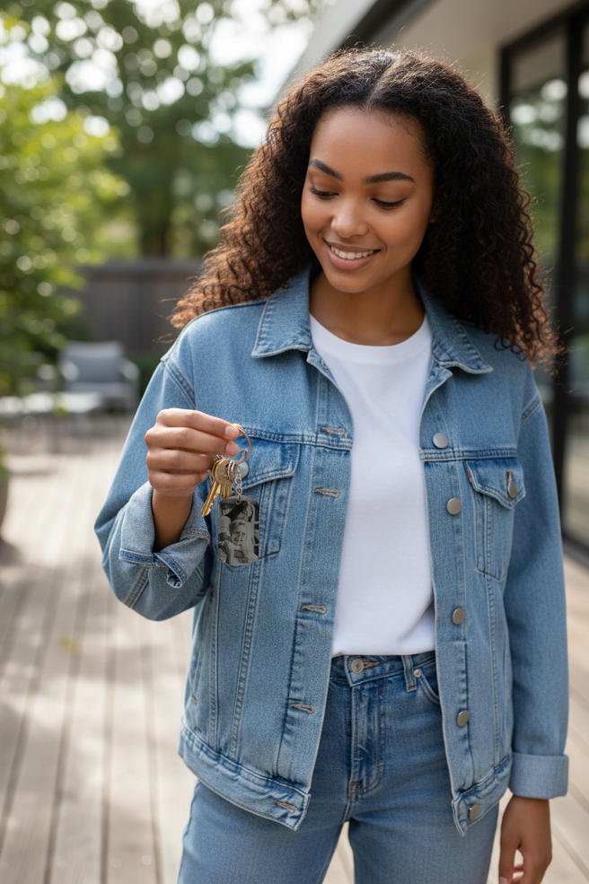 Engraved Photo Dog Tag - PPC HANDMADE