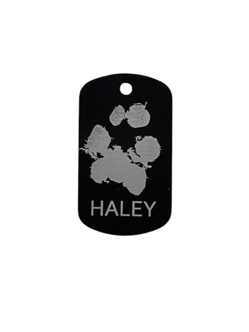Engraved Photo Dog Tag - PPC HANDMADE