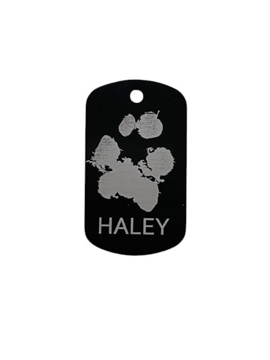 Engraved Photo Dog Tag - PPC HANDMADE