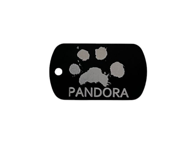 Engraved Photo Dog Tag - PPC HANDMADE
