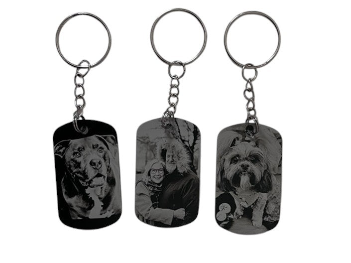 Engraved Photo Dog Tag - PPC HANDMADE