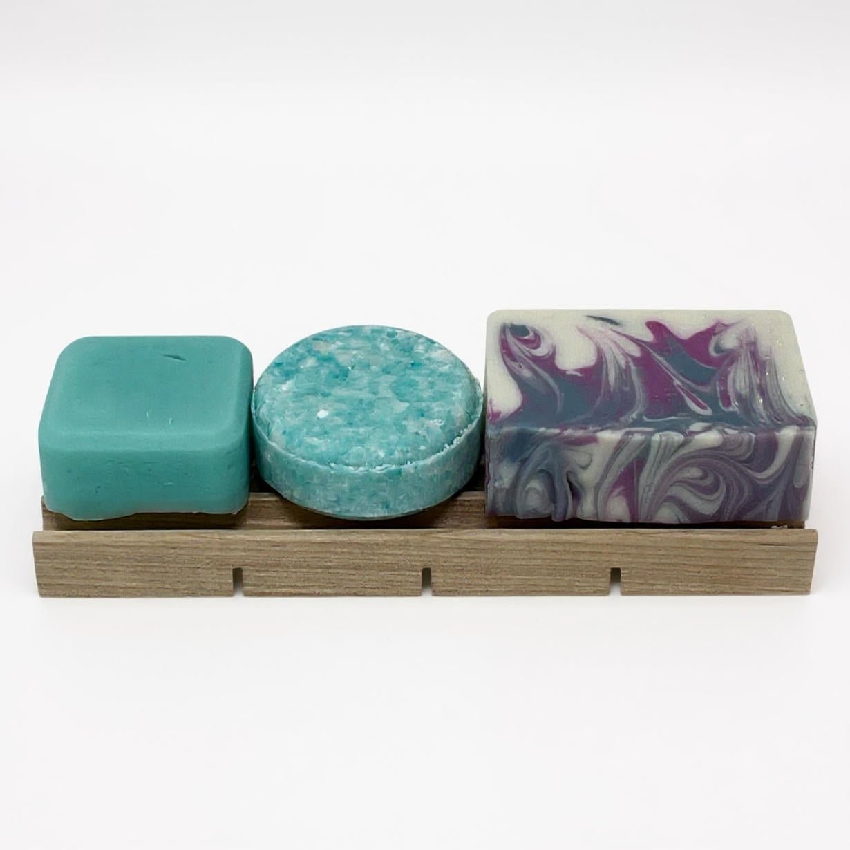 Long Wood Soap Dish For Multiple Soaps