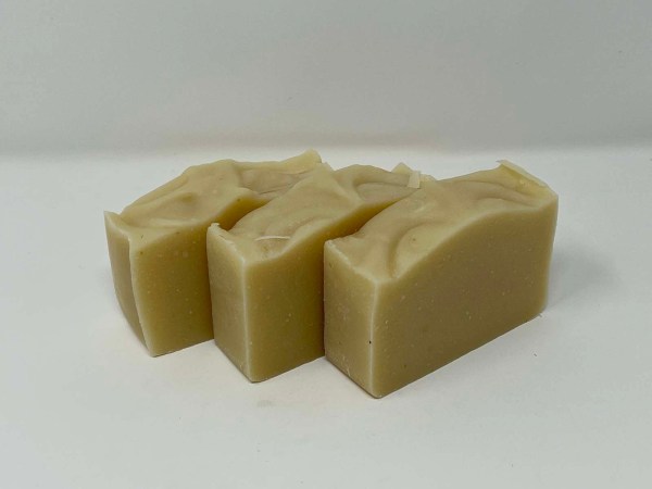 Handmade infused calendula soap