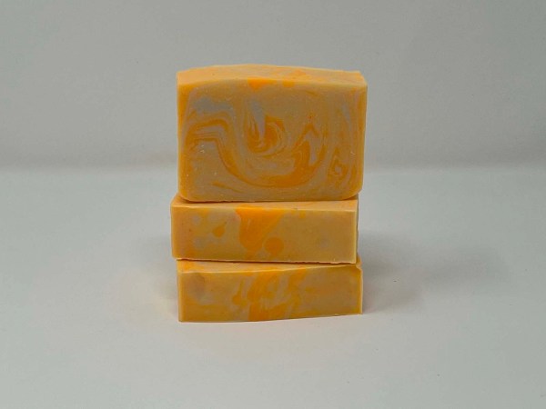 Handmade Vibrant Color Soap Scented with Cherry Blossom
