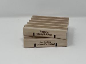 Handmade Draining Soap Dish Made in Michigan