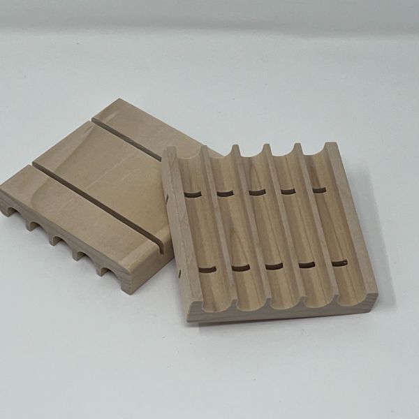 Handmade Larger Soap Dish with Drains