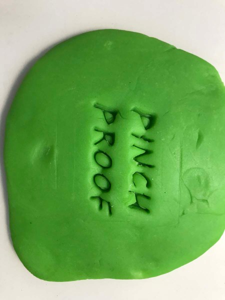 Pinch proof st patrick day soap stamp