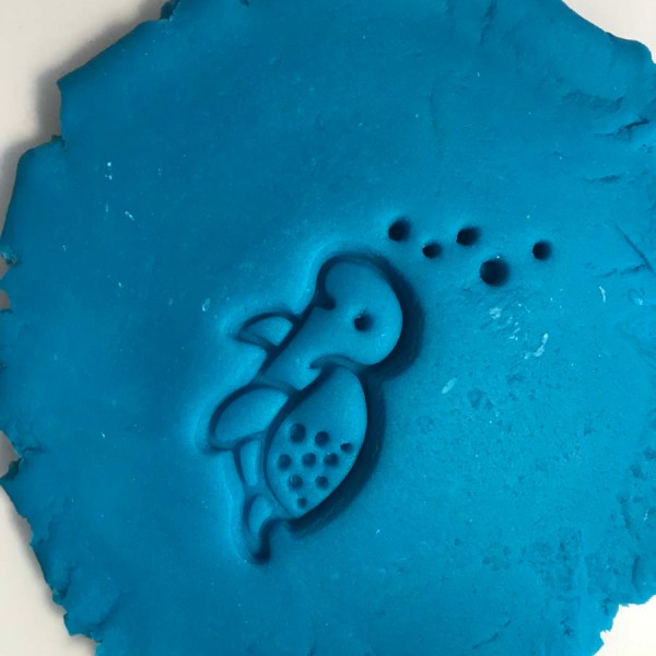 Turtle soap stamp