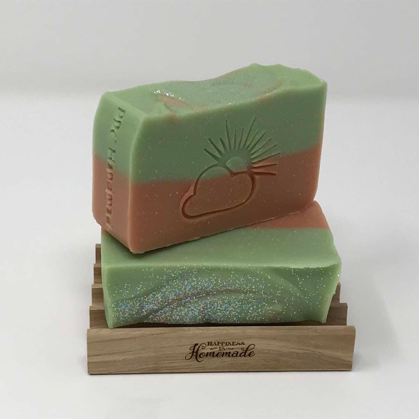 Cherry blossom scented soap bar made in usa