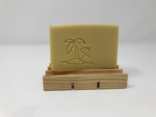 Handmade bar soap energy fragrance yellow color