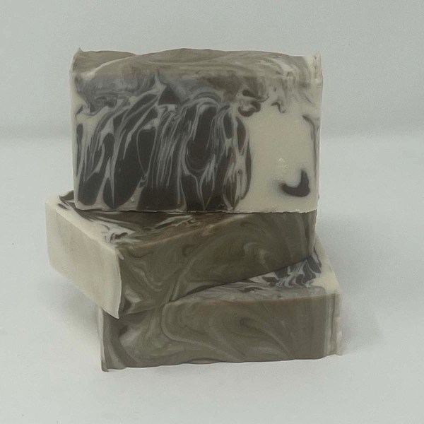 White chocolate scented soap bar