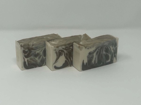Handmade soap bar scented with white chocolate