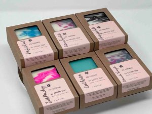 Ppc Handmade Bar Soap in Box for Easy Storage