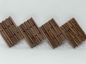 Handmade Exotic Zebra Wood Soap Dish Made in Usa