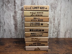 Handmade Wood Weed Ash Tray Made in Usa