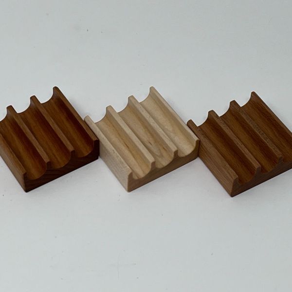 perfect small soap dish for gift sets handmade in USA